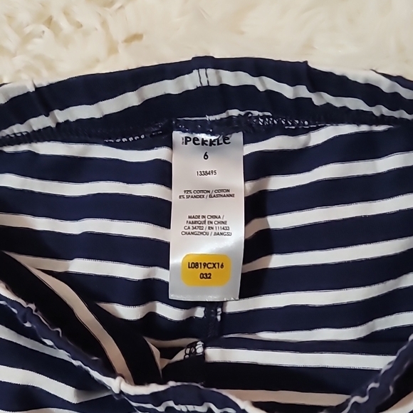 Pekkle, Striped, Kid's, Girl's Leggings, size 6, Capris - Picture 2 of 3